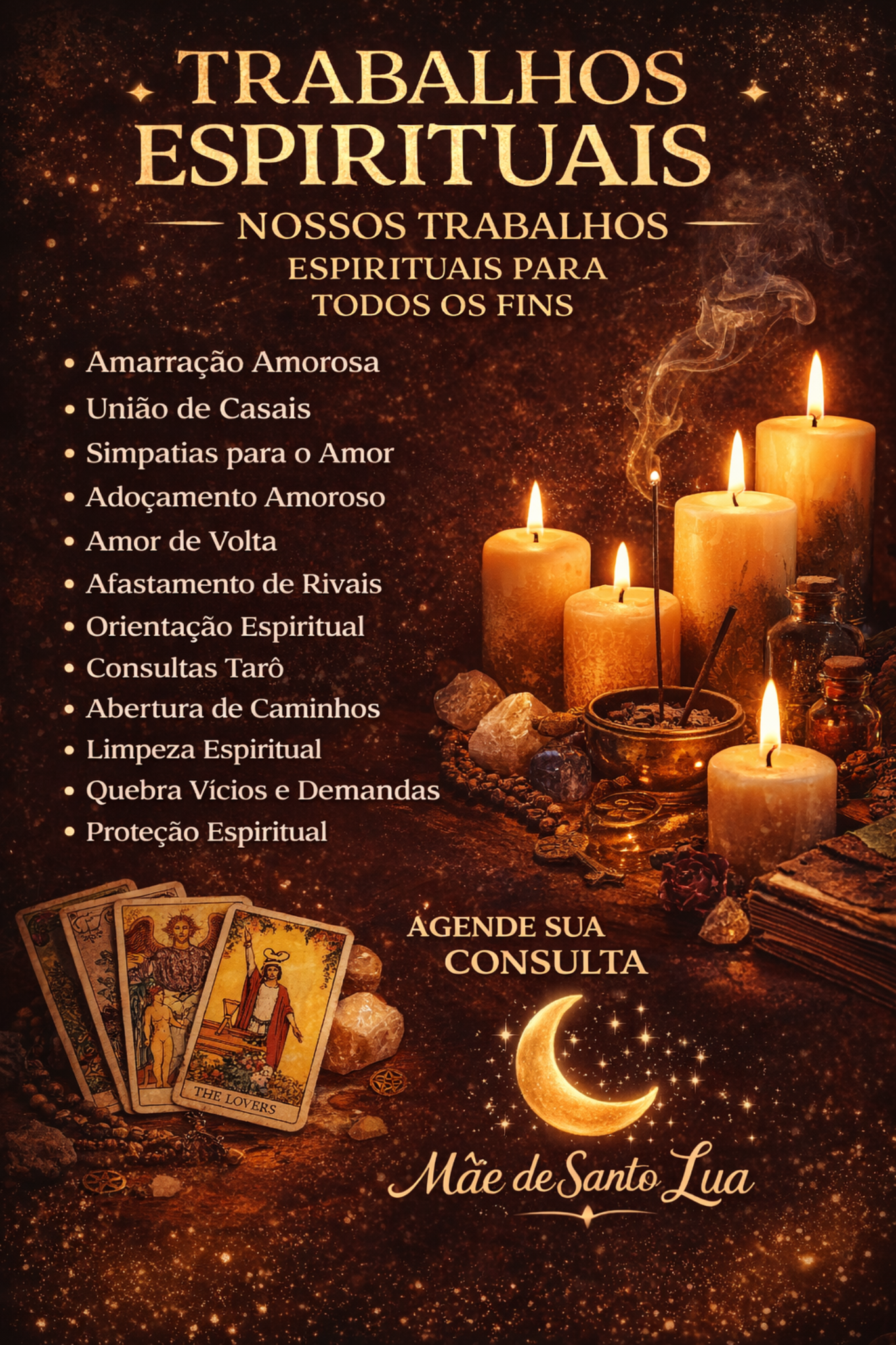 Imagem de espiritualidade e atendimento