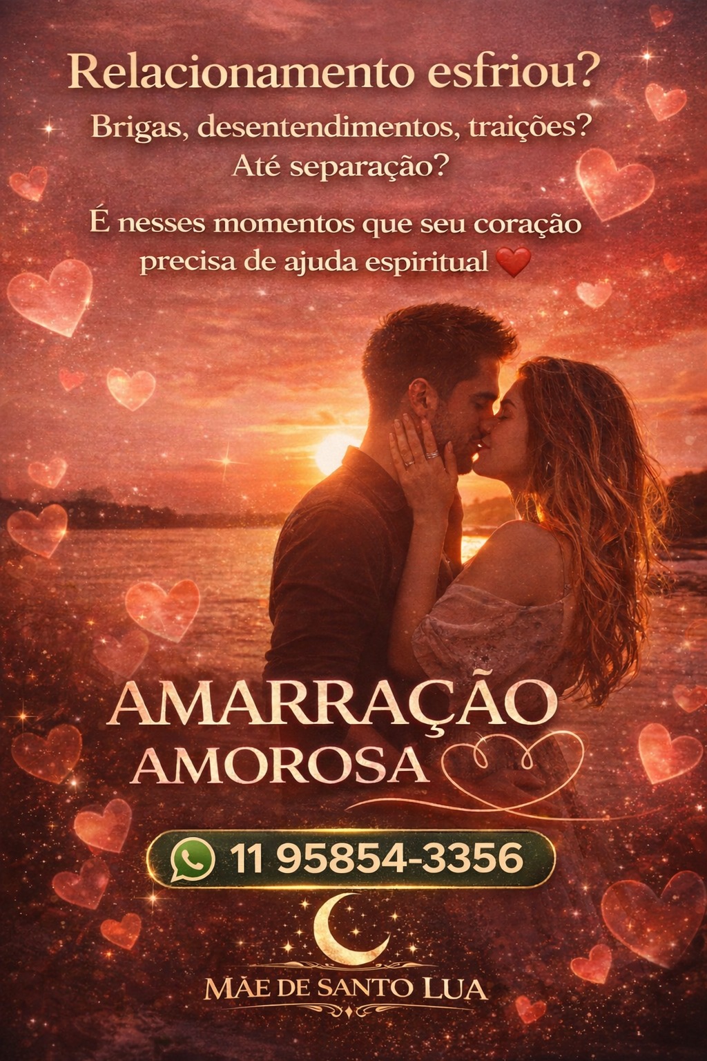 Arte sobre amarração amorosa